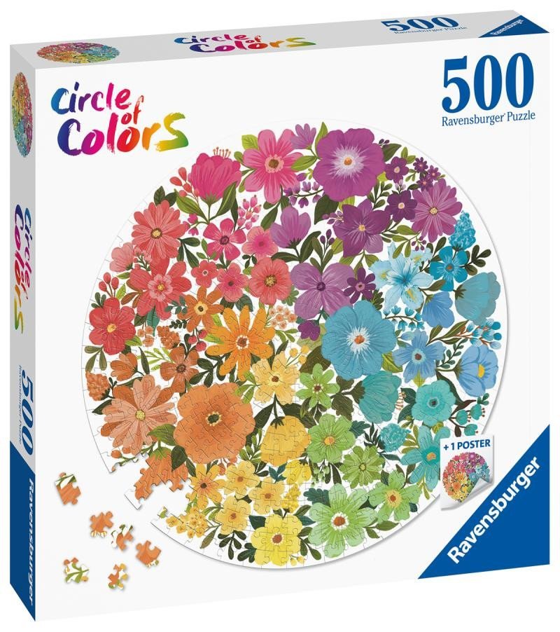 Levně Ravensburger Puzzle - Květiny 500 dílků