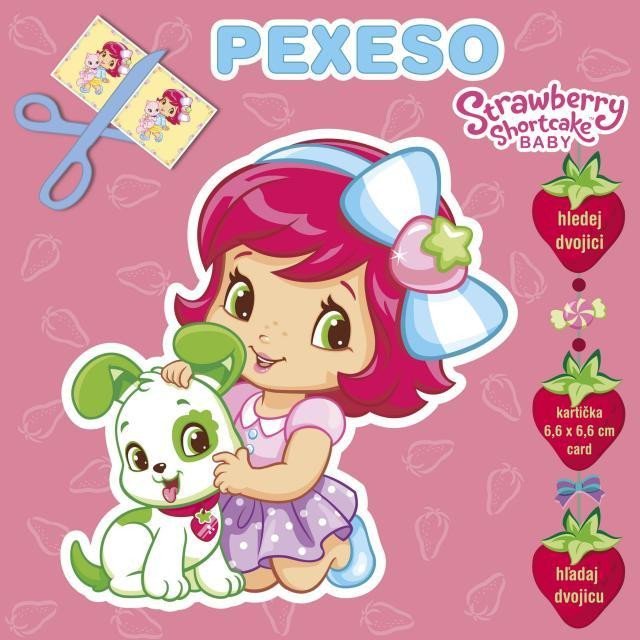 Levně Strawberry baby - Pexeso s MAXI kartičkami