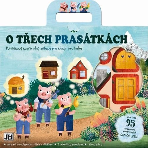 Levně O třech prasátkách - Zábavný kufřík