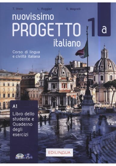 Nuovissimo Progetto italiano 1a Libro dello studente e Quaderno degli esercizi DVD video + CD Audio - Telis Marin