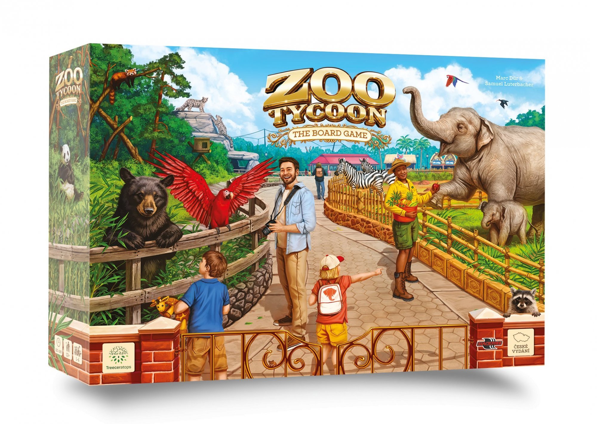 Levně Zoo Tycoon: The Board Game CZ - strategická hra