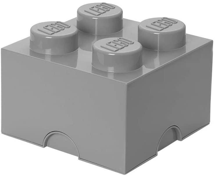Levně Úložný box LEGO 4 - šedý