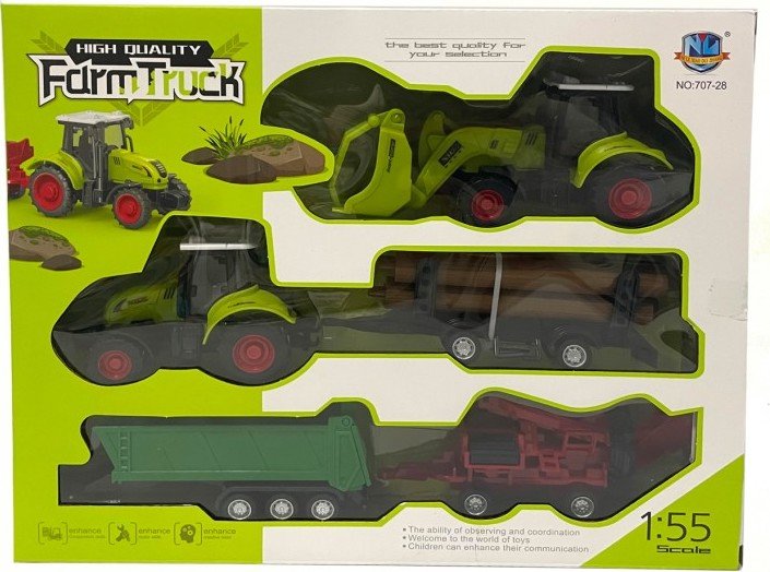 Hrací set traktor - Alltoys