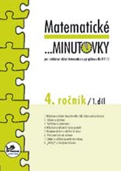 Levně Matematické minutovky pro 4. ročník/ 1. díl - 4. ročník - Hana Mikulenková
