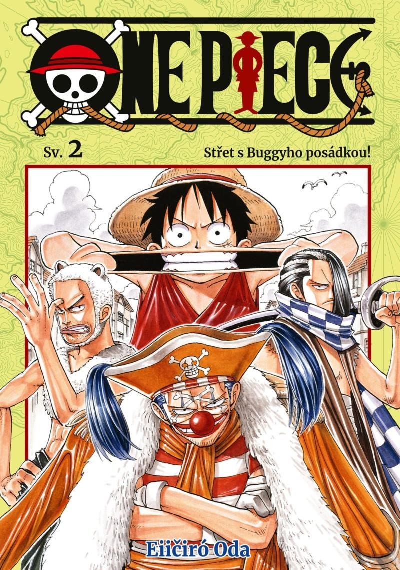 Levně One Piece 2 - Střet s Buggyho posádkou! - Eiichiro Oda