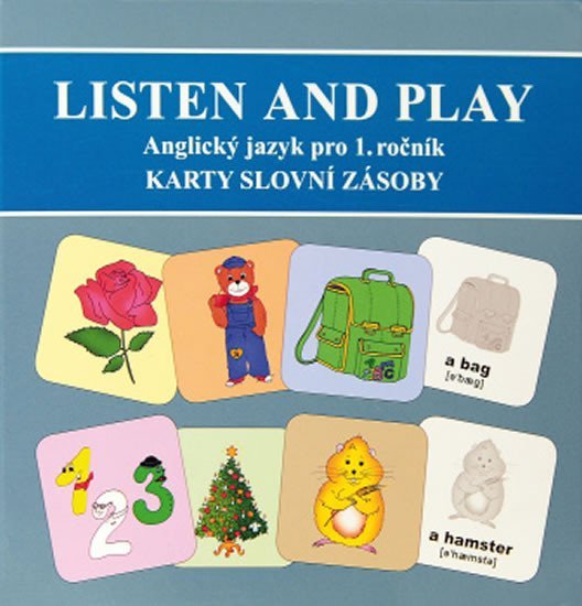 Levně Listen and play - WITH TEDDY BEARS! - Sada karet s obrázky slovní zásoby