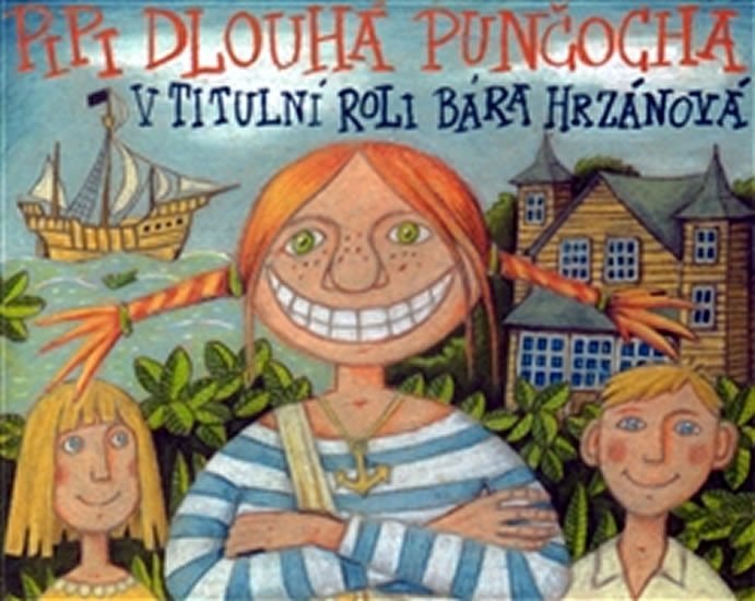 CD - Pipi Dlouhá punčocha - Astrid Lindgren