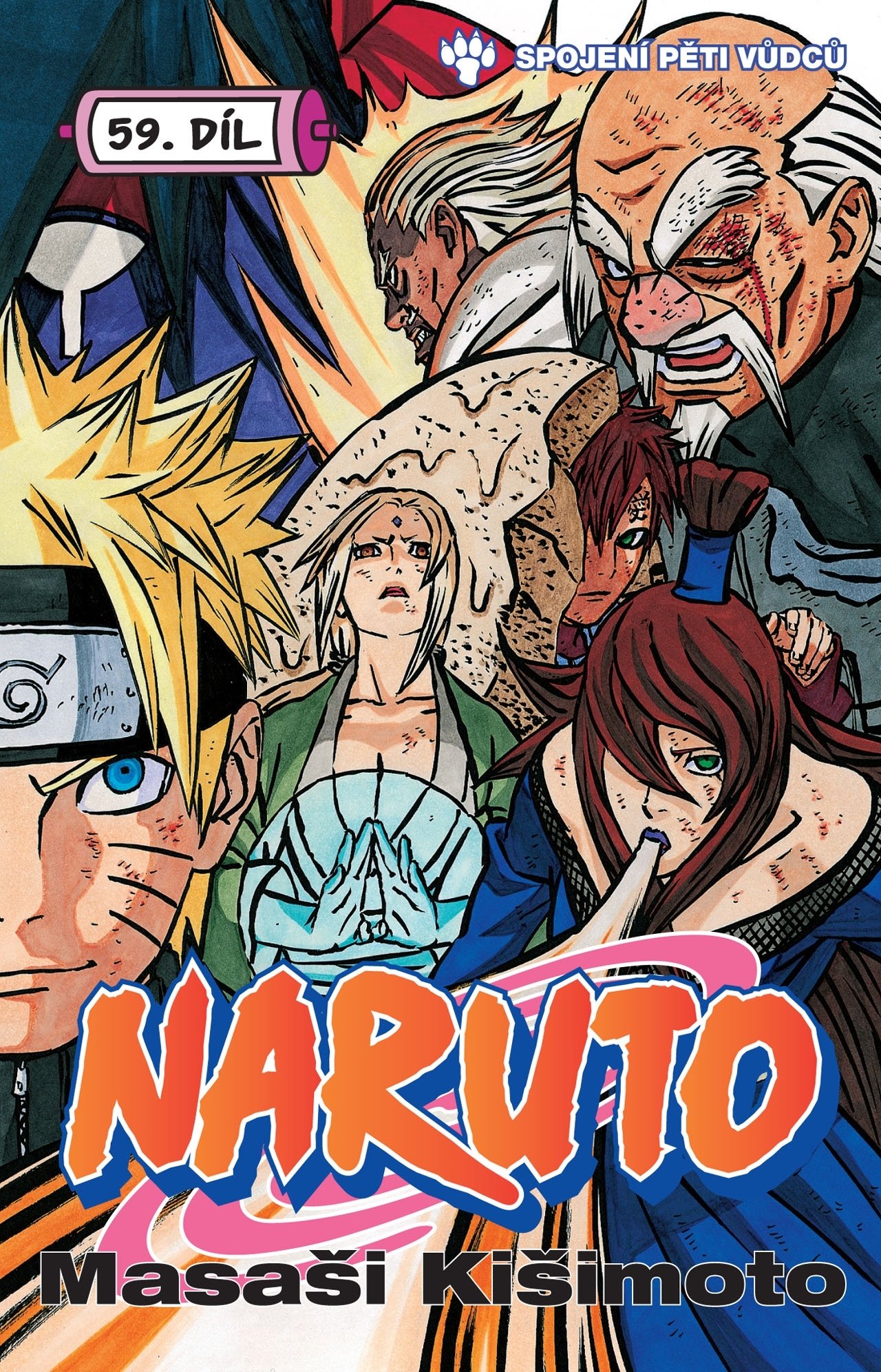 Levně Naruto 59 - Spojení pěti vůdců - Masaši Kišimoto