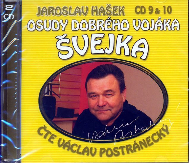 Levně Osudy dobrého vojáka Švejka 9-10 - 2CD - Jaroslav Hašek
