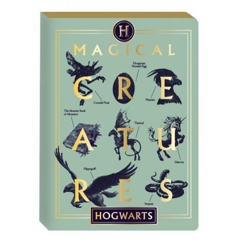Levně Harry Potter Zápisník - Magical creatures