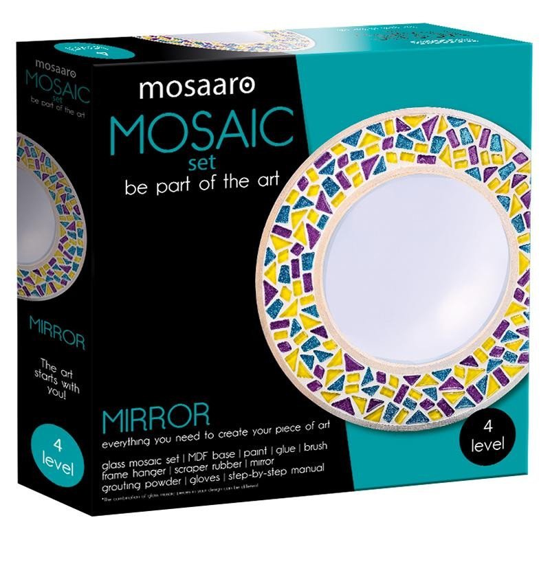Levně MOSAARO Sada na výrobu mozaiky - Zrcadlo