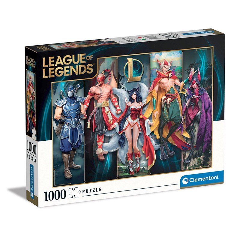 Clementoni - Puzzle League of Legends 1000 dílků - Clementoni