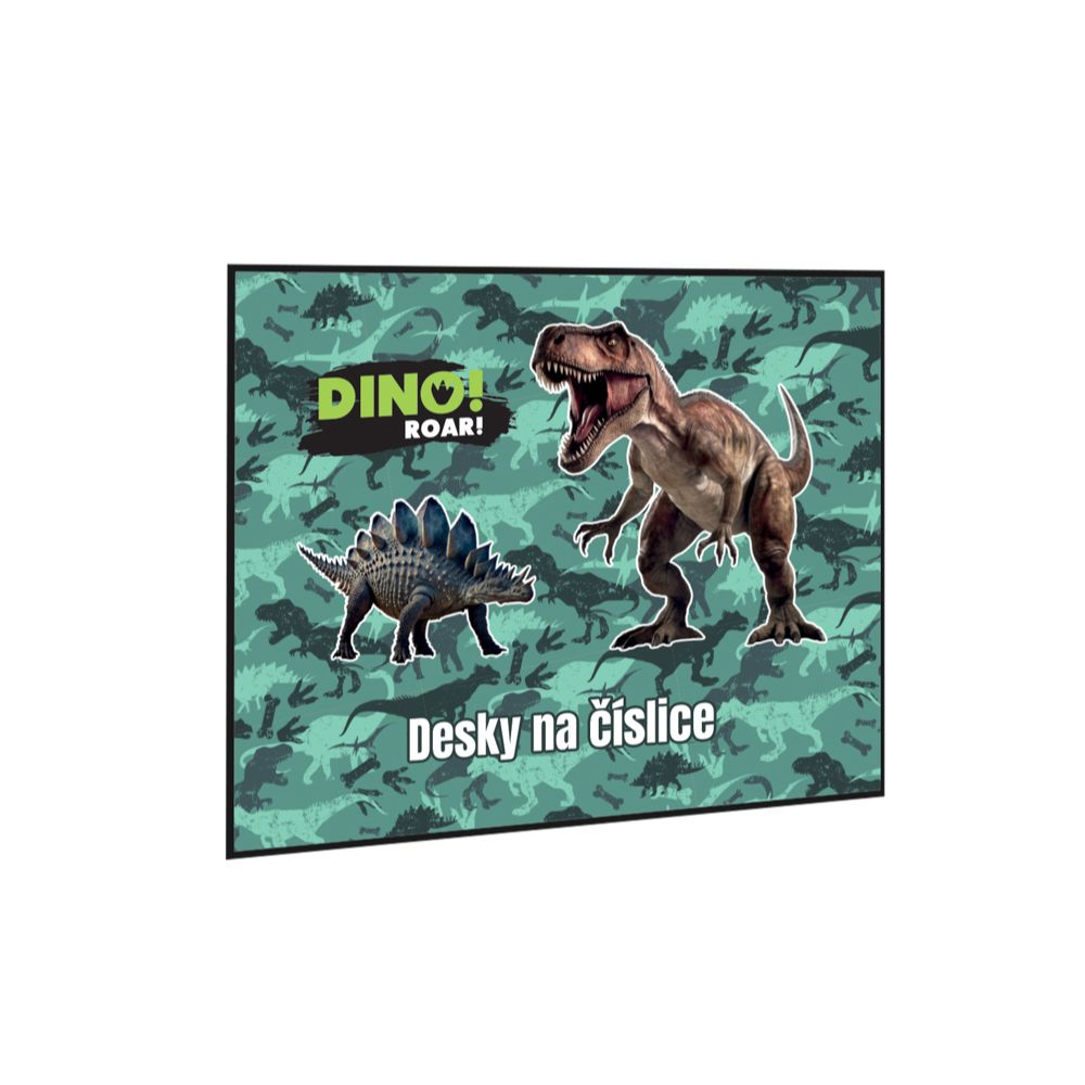 Levně Desky na číslice Dino