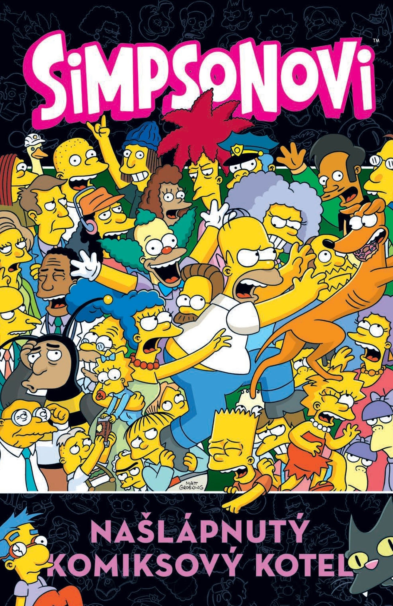 Levně Simpsonovi - Našlápnutý komiksový kotel - různí