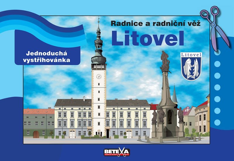 Levně Radnice a radniční věž Litovel - Jednoduché vystřihovánky