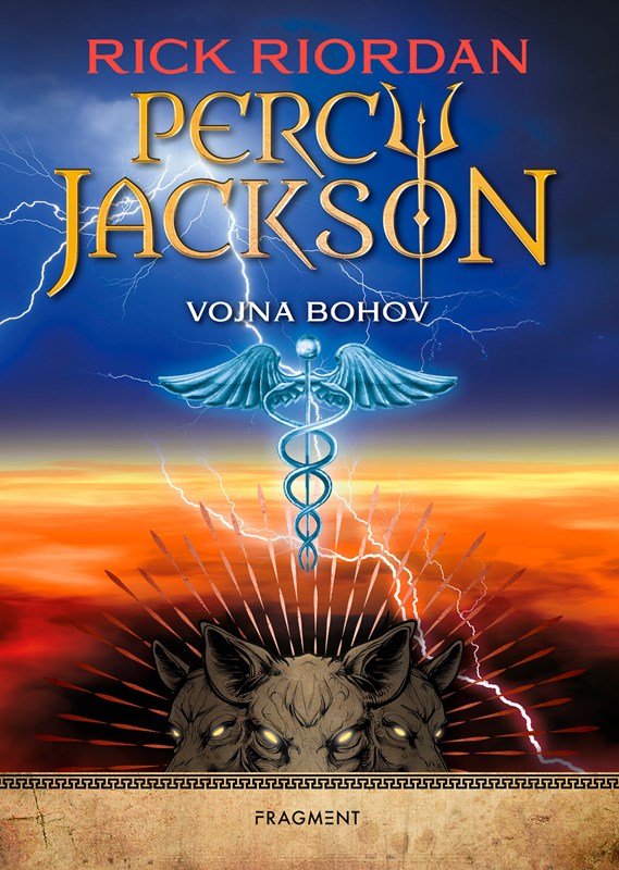 Levně Percy Jackson 5 – Vojna bohov - Rick Riordan