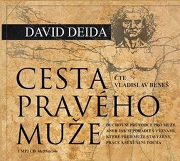 Levně Cesta pravého muže - CD - David Deida