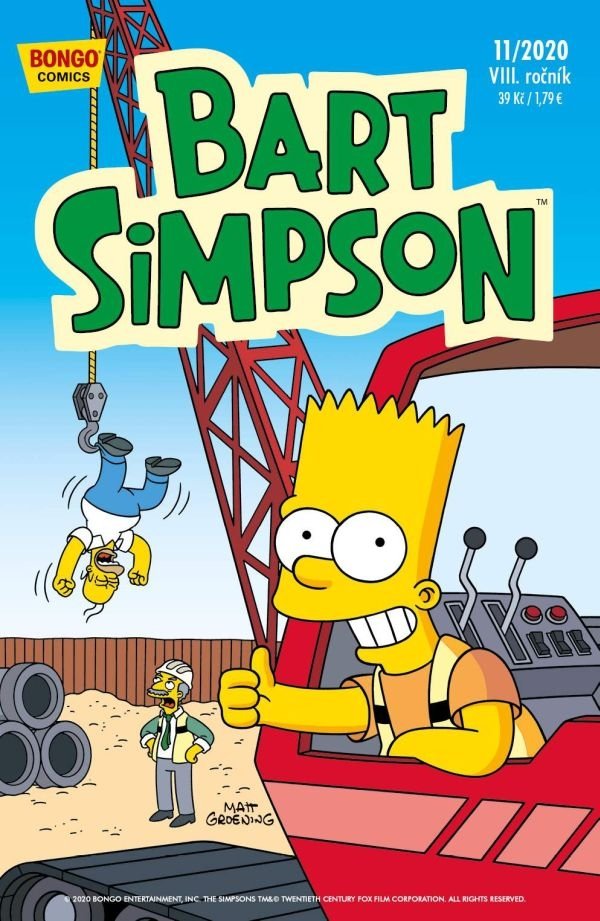 Levně Simpsonovi - Bart Simpson 11/2020 - autorů kolektiv