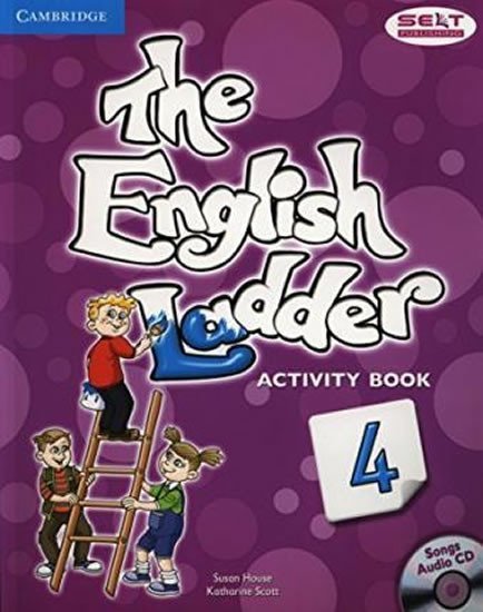 English Ladder Level 4 Activity Book with Songs Audio CD - Susan House