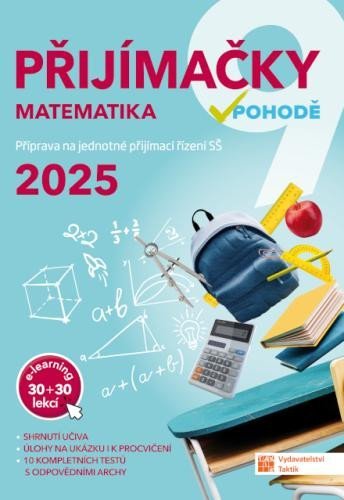 Levně Přijímačky 9 Matematika + E-learning 2025