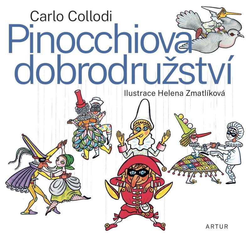 Levně Pinocchiova dobrodružství, 1. vydání - Carlo Lorenzi Collodi