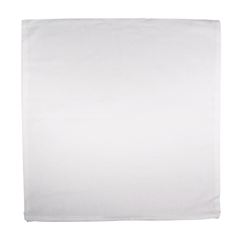 Levně Rayher povlak na polštář 50 x 50 cm bílý 100% bavlna
