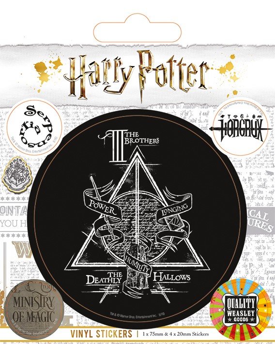 Levně Sada samolepek Harry Potter - Symboly - EPEE merch