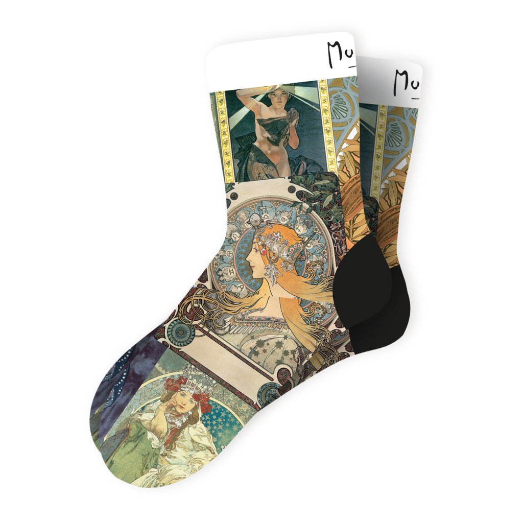 Levně Ponožky Alfons Mucha, vel. 35-38