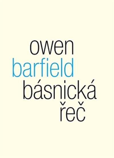 Levně Básnická řeč - Owen Barfield
