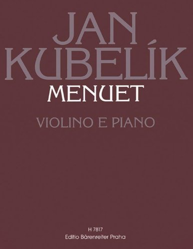 Levně Menuet - Jan Kubelík