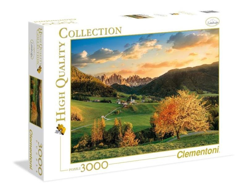 Clementoni Puzzle - Alpy 3000 dílků - Clementoni
