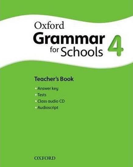 Levně Oxford Grammar for Schools 4 Teacher´s Book with Audio CD - Martin Moore