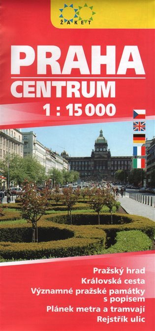 Levně PRAHA centrum 1:15 000