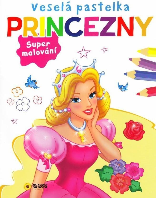 Levně Veselá pastelka Princezny, 1. vydání