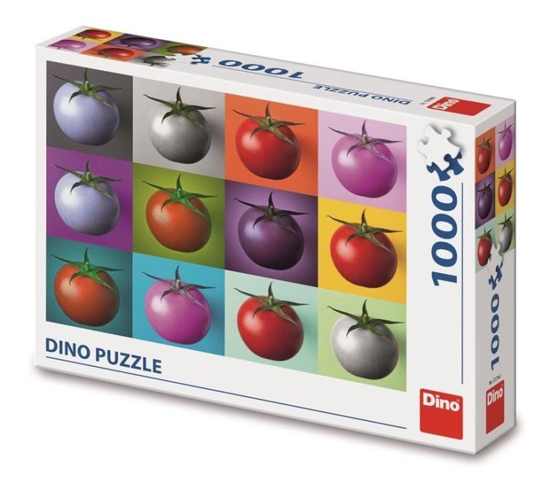 Puzzle Pop Art Rajčata 1000 dílků - Dino