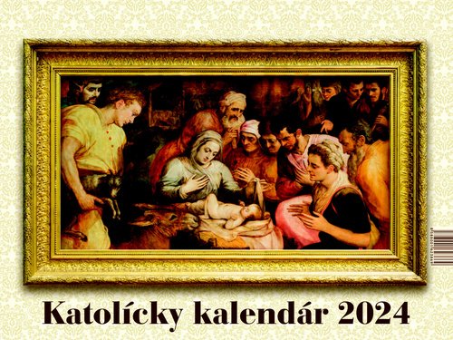 Levně Katolícky kalendár 2024 - stolový kalendár