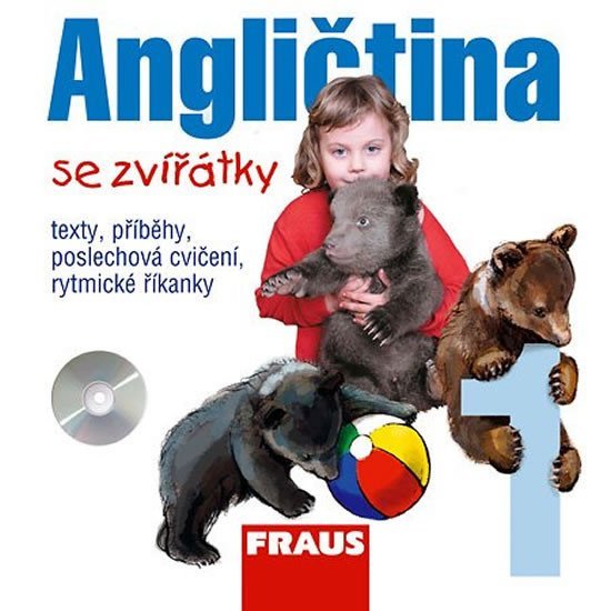 Levně Angličtina se zvířátky 1 - CD /1ks/ - Jana Davidová; Simon Gill