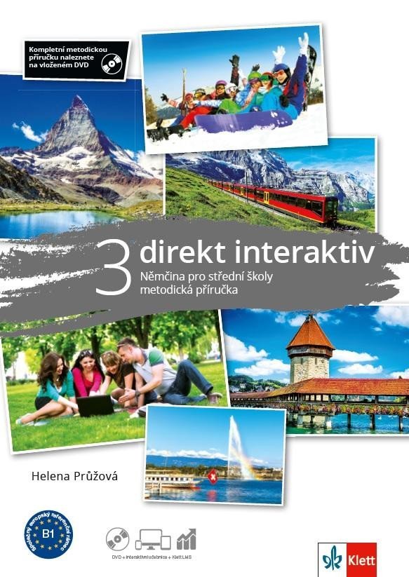 Direkt interaktiv 3 (B1) – metodická příručka s DVD - Helena Průžová