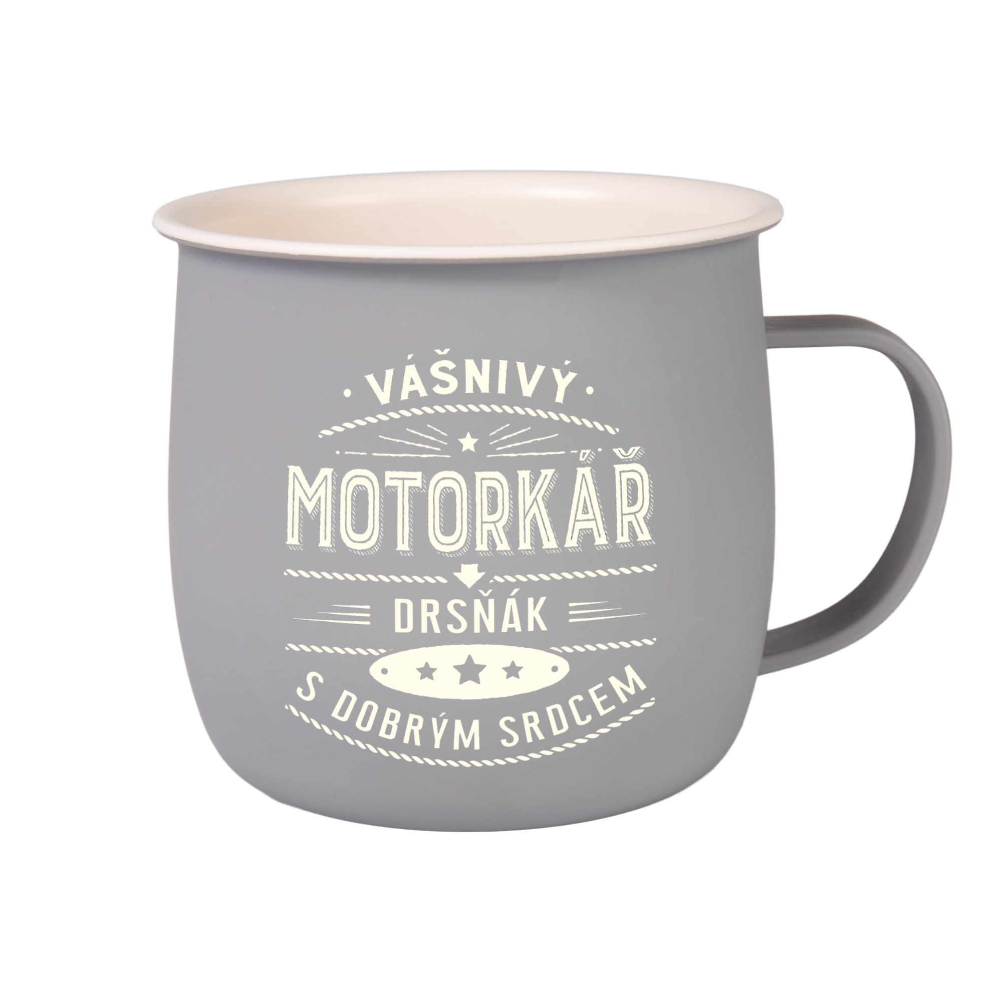 Levně Outdoorový hrnek - Motorkář - Albi