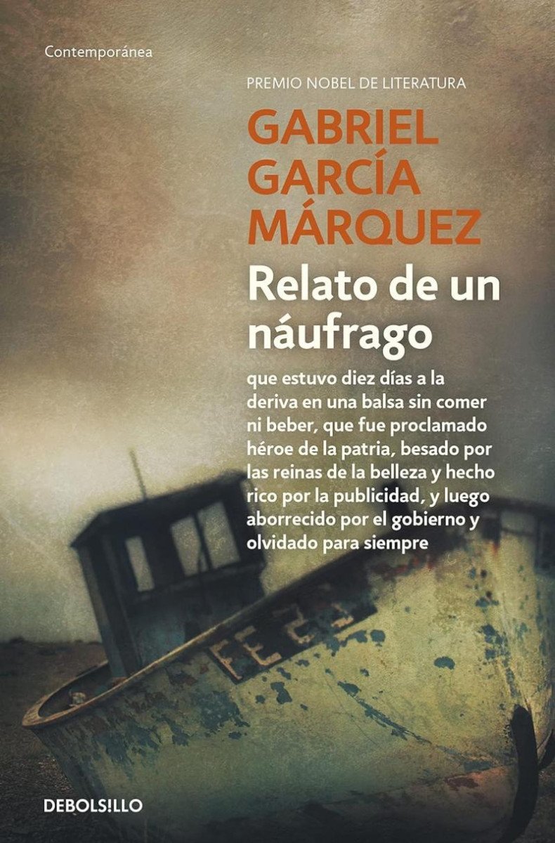 Relato de un naufrago, 1. vydání - Gabriel García Márqouez