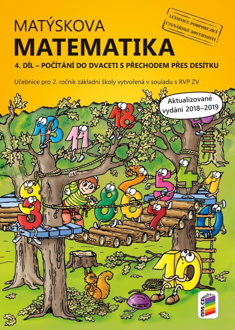 Levně Matýskova matematika, 4. díl – počítání do 20 s přechodem přes 10, 4. vydání