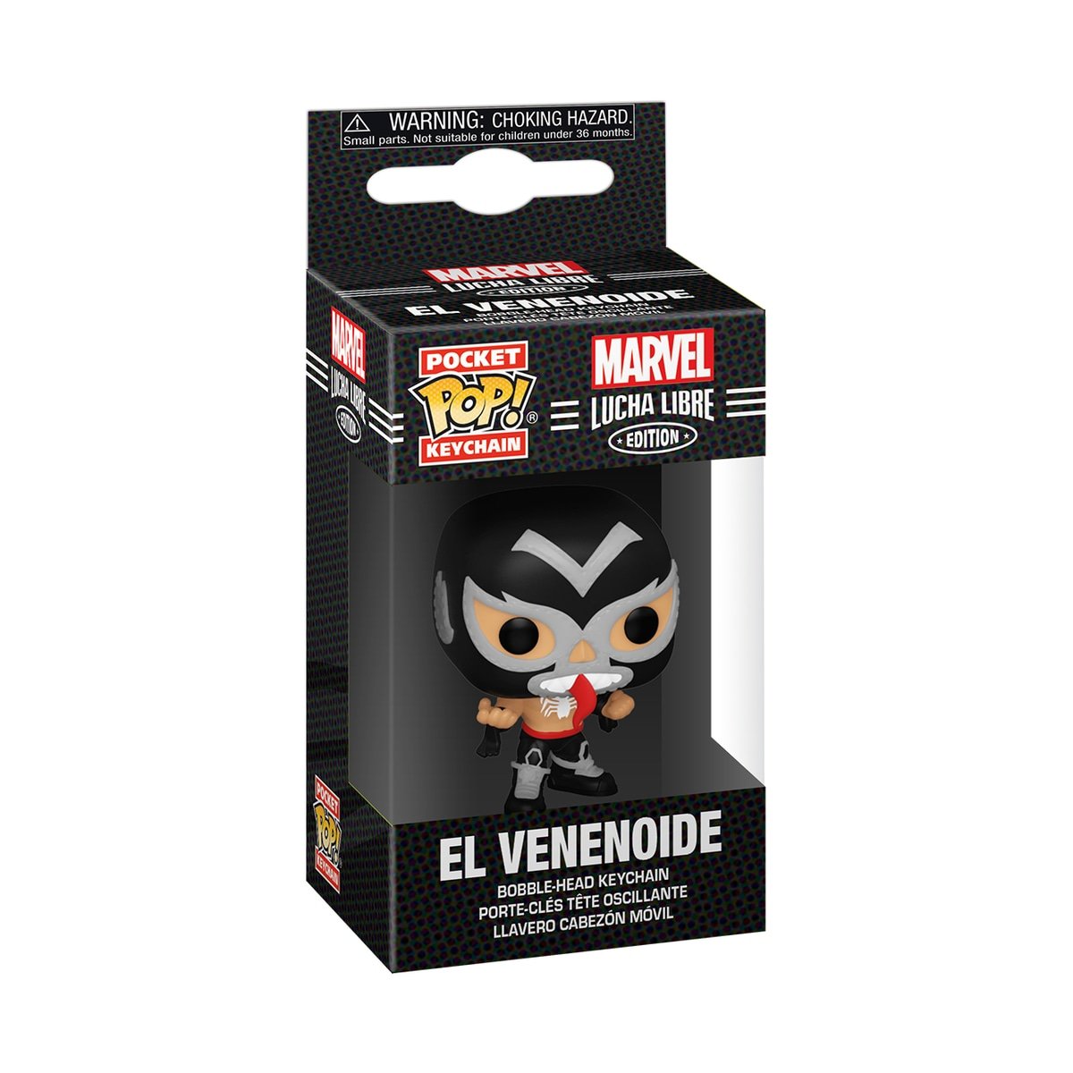 Levně Funko POP Keychain: Marvel Luchadores - Venom (klíčenka)