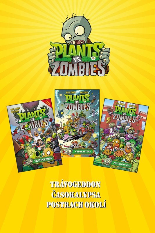 Levně Plants vs. Zombies BOX žlutý - Ron Chan