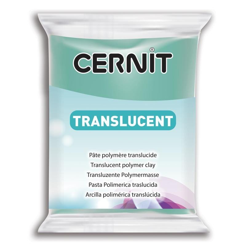 Levně CERNIT TRANSLUCENT 56g smaragdová