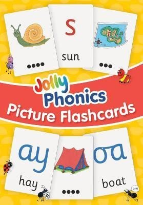 Levně Jolly Phonics Picture Flash Cards: in Precursive Letters - Sara Wernham