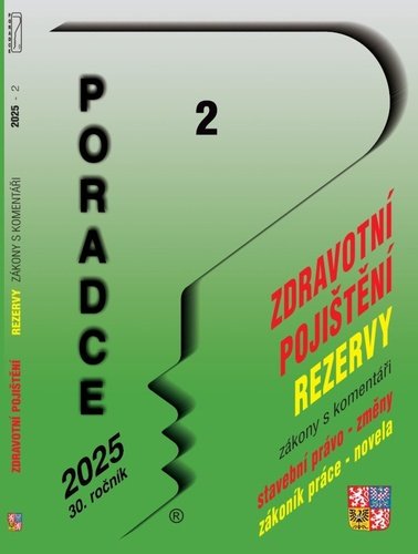 Levně Poradce 2/2025 Zákon o pojistném na veřejné zdravotní pojištění s komentářem - Petr Taranda; Vladimír Hruška; Zdeněk Kuneš; Václav Benda; Eva Sedláková; Lad...