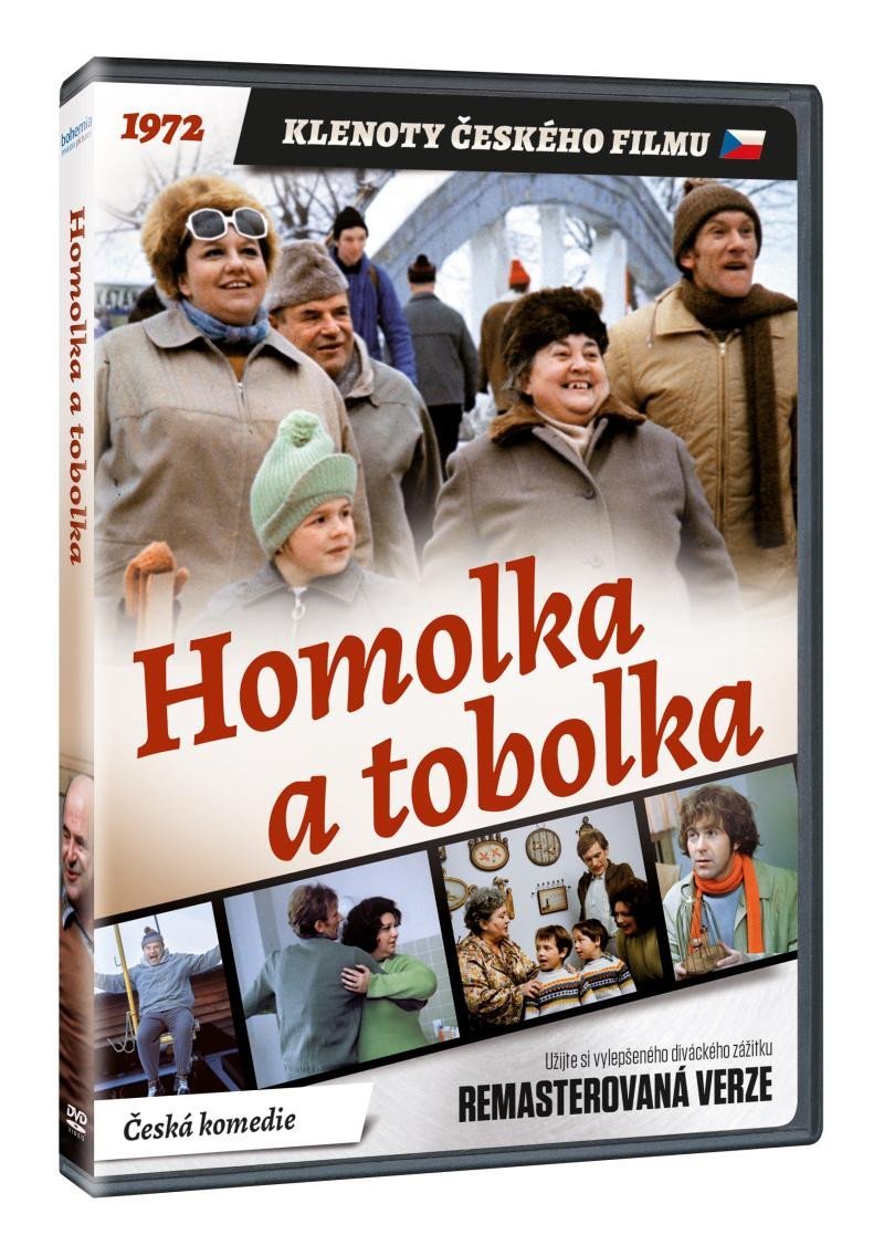 Levně Homolka a tobolka DVD (remasterovaná verze), 1. vydání