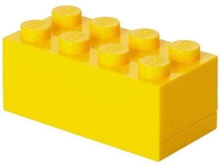 Levně Úložný box LEGO Mini 8 - žlutý