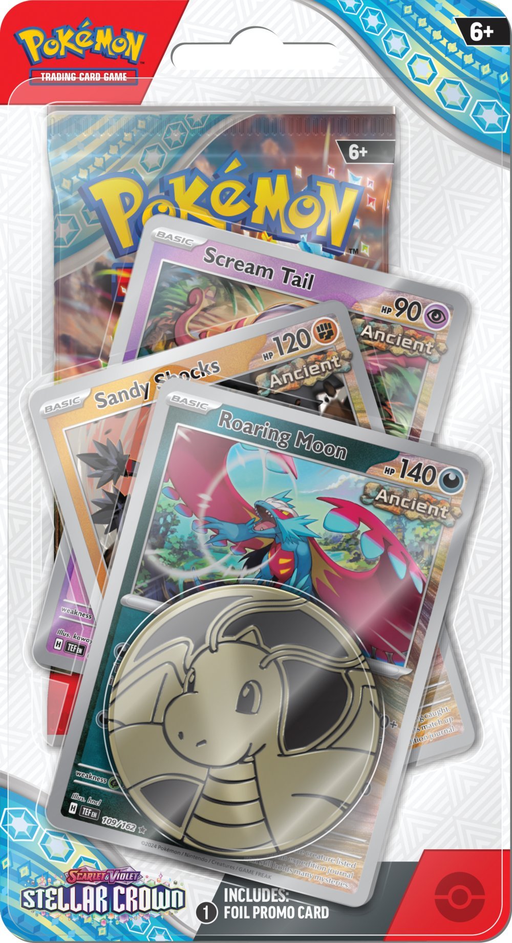 Pokémon TCG: Scarlet & Violet 07 Stellar Crown - Premium Checklane Blister