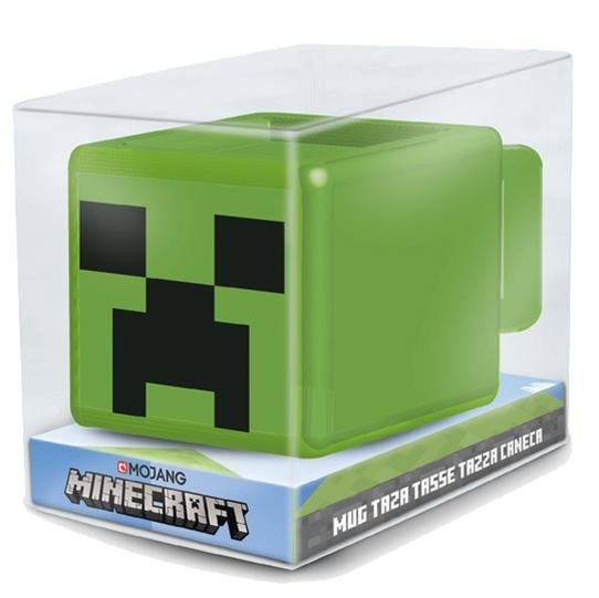 Levně Minecraft Hrnek 3D - Creeper 440 ml - EPEE